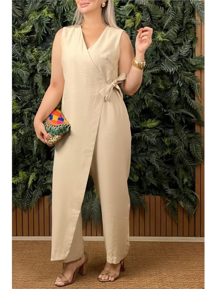 Summer Clothing Holiday - بدلة قفز نسائية غير رسمية على