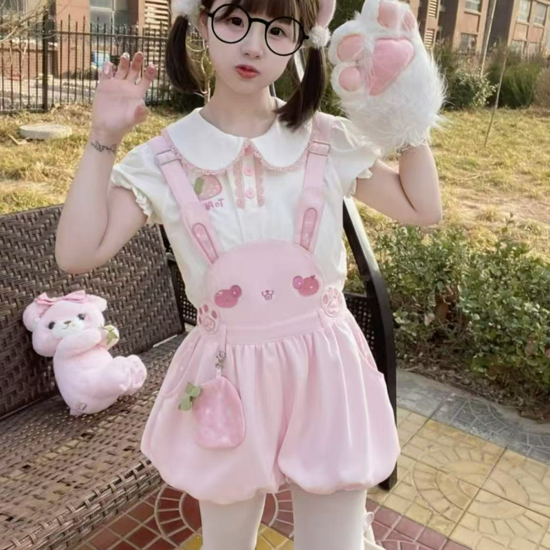 Summer Japanese Clothing - اليابانية Kawaii لطيف لوليتا نمط مجموعة