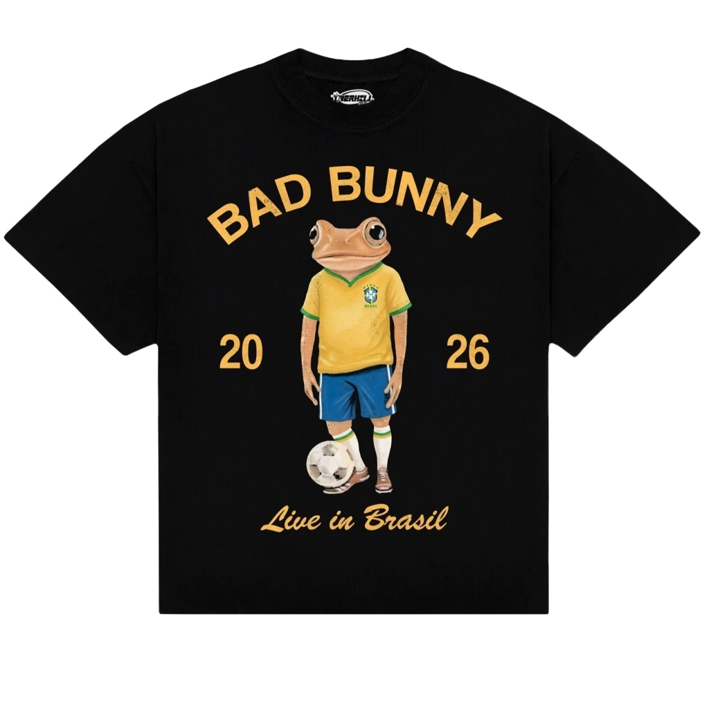 Summer Clothing Trends For Men 2026 - تي شيرت هيب هوب BAD BUNNY