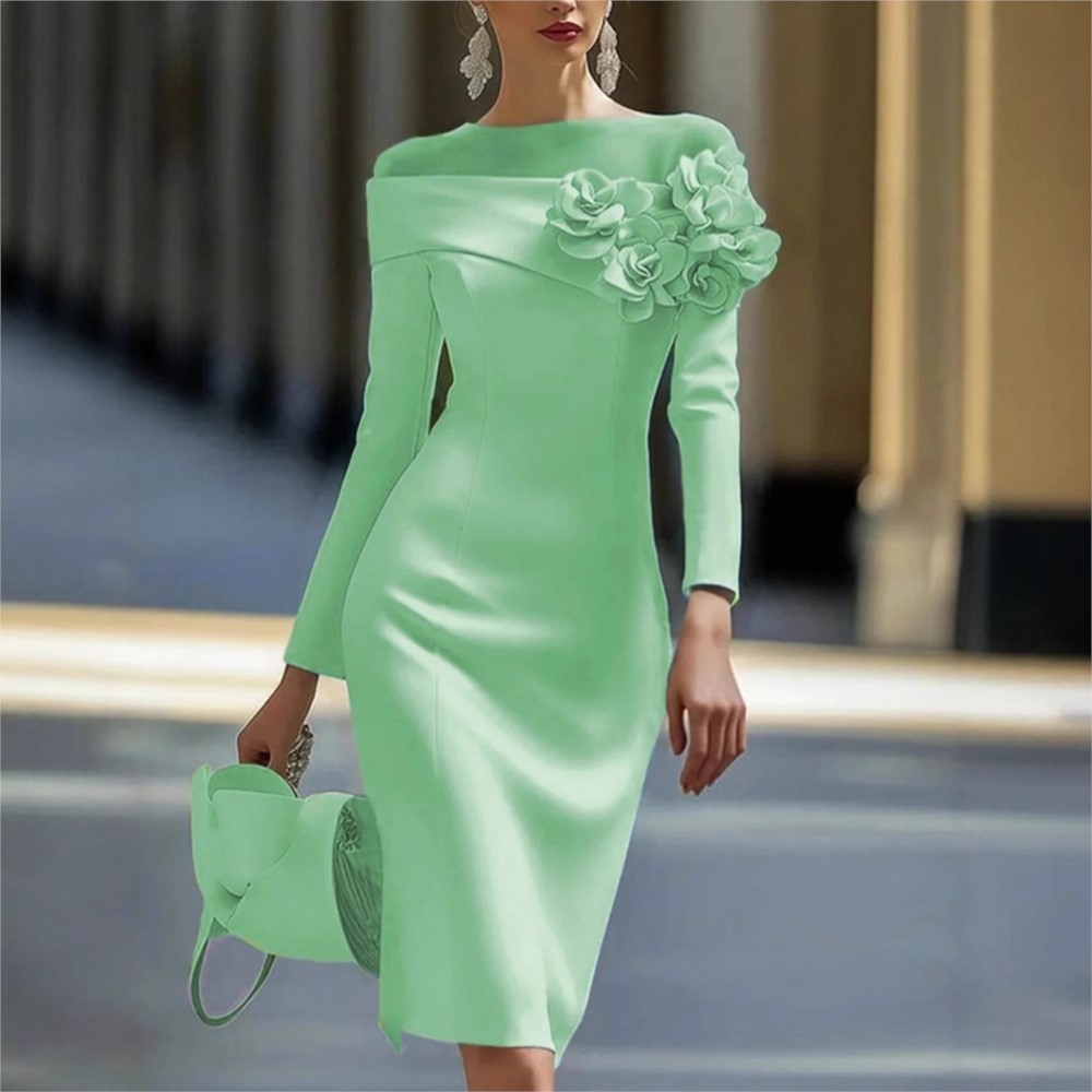 Summer Clothing Ladies - فستان أنيق للسيدات بتصميم عصري لحفلات