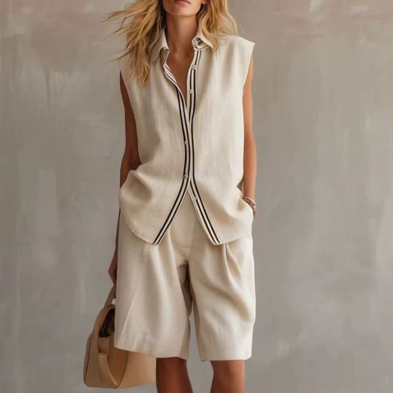 طقم صيفي أنيق من قطعتين من الك - مراجعة Summer Clothing For Girls وسعره