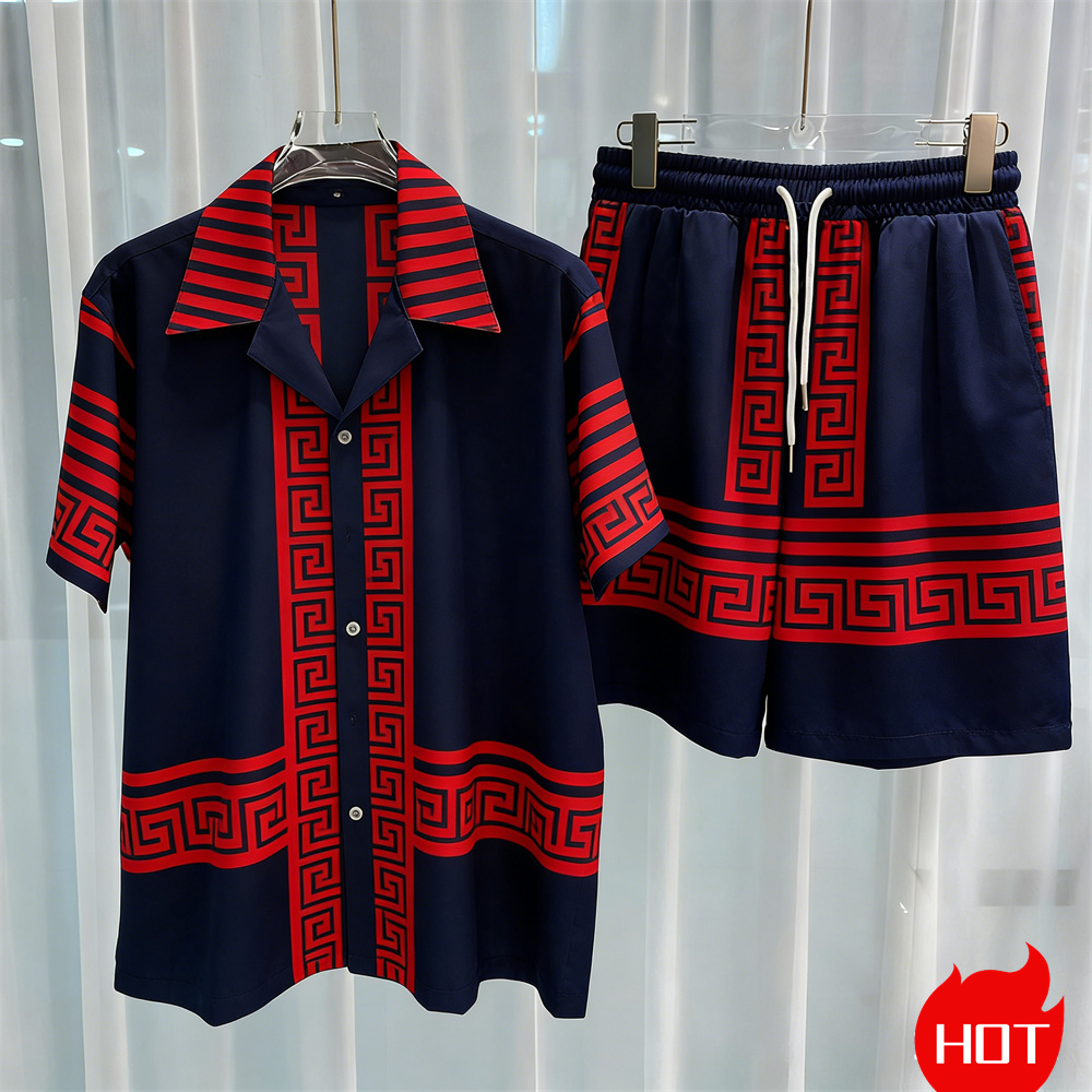 طقم رجالي مطبوع رقميًا من قطعت - مراجعة Summer Clothing Line وسعره