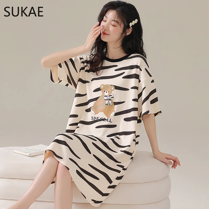 ثوب نوم نسائي بأكمام قصيرة ورق - مراجعة Summer Nights Clothing وسعره