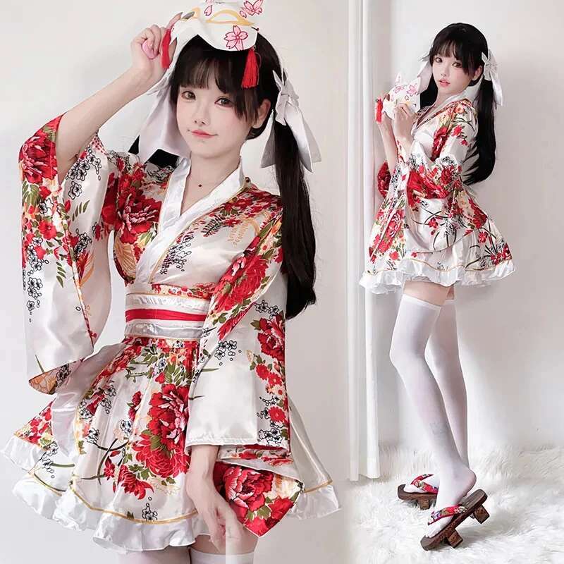 فستان كيمونو ياباني معدل للنسا - مراجعة Summer Japanese Clothing وسعره
