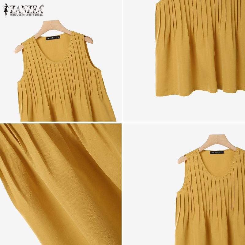 بلوزة نسائية صيفية فضفاضة بدون - مراجعة Summer Clothing Holiday وسعره
