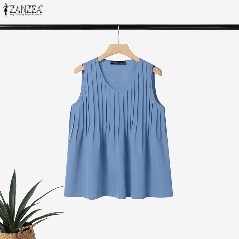 بلوزة نسائية صيفية فضفاضة بدون - مراجعة Summer Clothing Holiday وسعره
