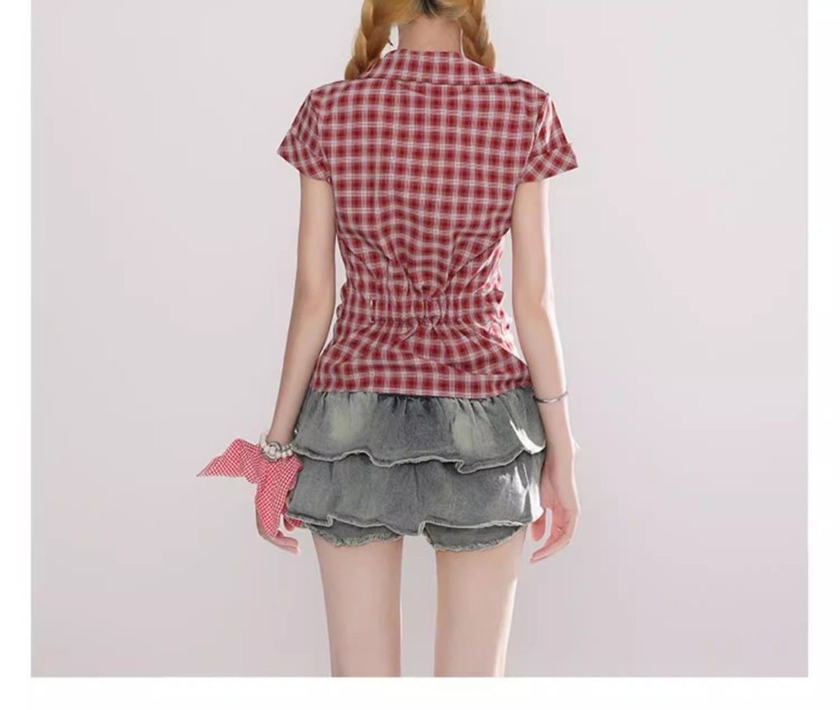 قميص هاراجوكو عتيق بنمط قوطي م - مراجعة Summer Grunge Clothing وسعره