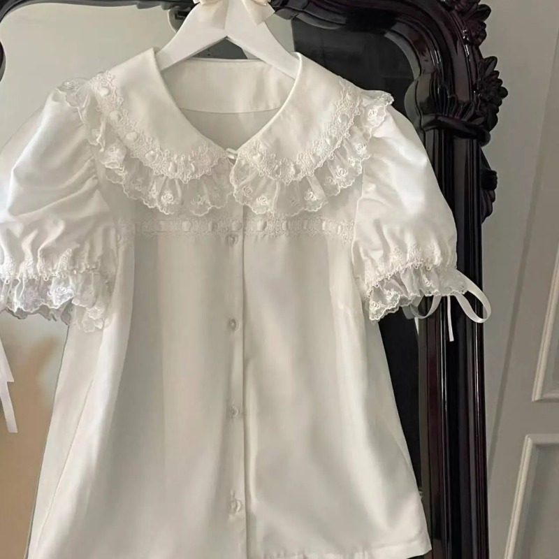 اليابانية Kawaii لوليتا قمصان  - مراجعة Summer Japanese Clothing وسعره
