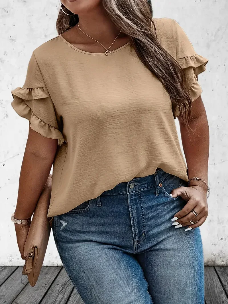 الربيع الصيف النساء حجم كبير 1 - مراجعة Summer Clothing Colors وسعره