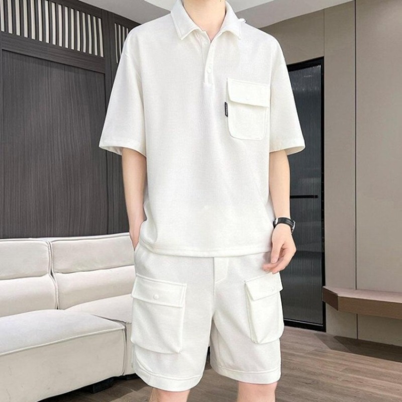 طقم قميص بولو بأكمام قصيرة وشو - مراجعة Summer Outdoor Clothing وسعره