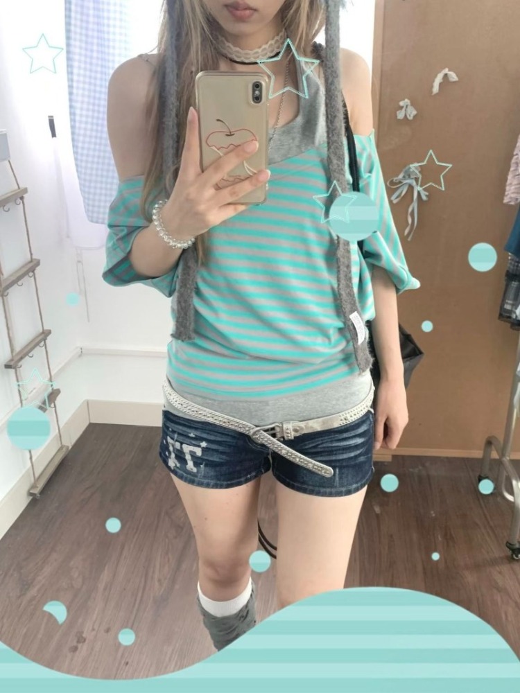 قمصان نسائية من كيموتومو بتصمي - مراجعة Summer Grunge Clothing وسعره