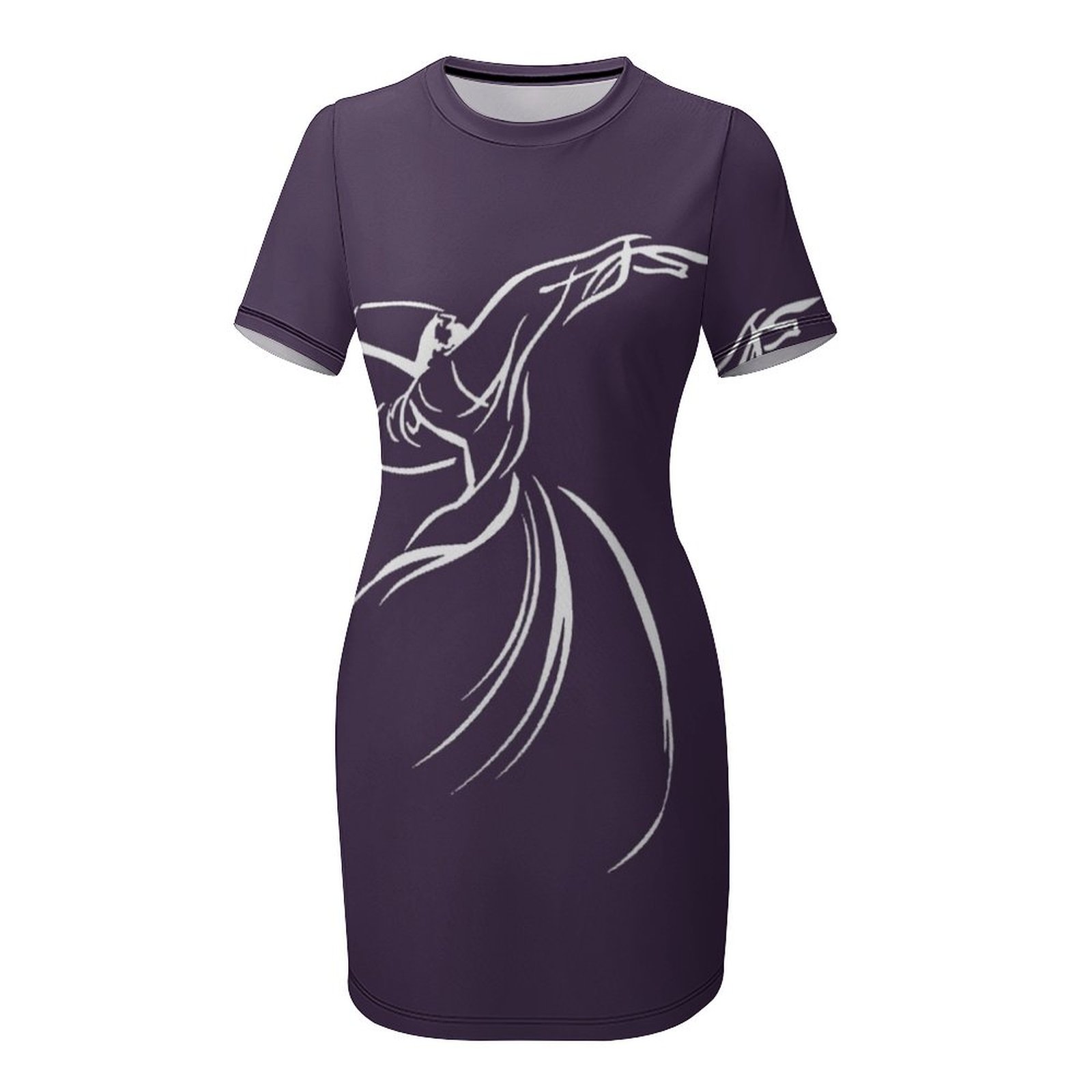 فستان نسائي قصير الأكمام بتصمي - مراجعة Summer Clothing Drawing وسعره