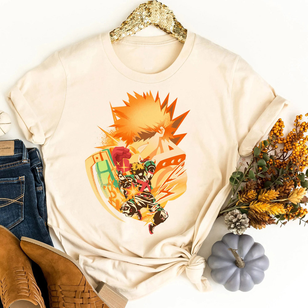 تي شيرت My Hero Academia للسيد - مراجعة Summer Grunge Clothing وسعره