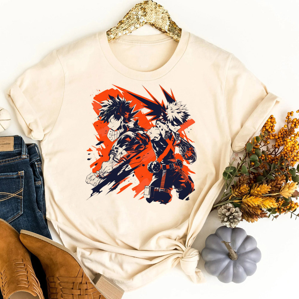 تي شيرت My Hero Academia للسيد - مراجعة Summer Grunge Clothing وسعره