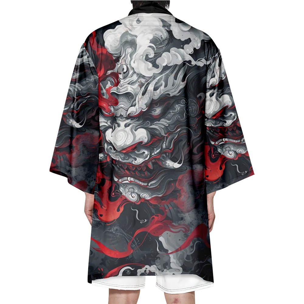 سترة طويلة عصرية مطبوعة على شك - مراجعة Summer Japanese Clothing وسعره