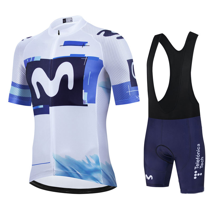 Movistar Pro Team الصيف الدراج - مراجعة Summer Clothing Sale Men وسعره