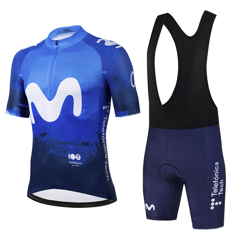 Movistar Pro Team الصيف الدراج - مراجعة Summer Clothing Sale Men وسعره