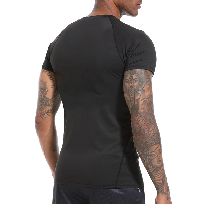 قمصان ضاغطة مطبوعة للرجال، قمص - مراجعة Summer Gym Clothing وسعره