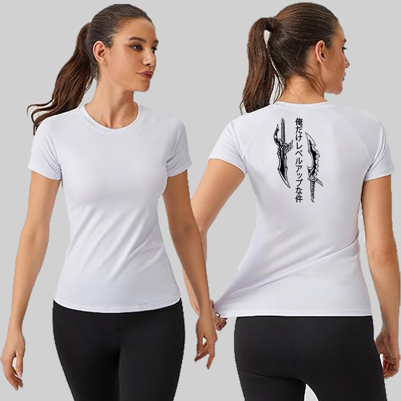 قميص نسائي مطبوع عليه رسومات ، - مراجعة Summer Gym Clothing وسعره