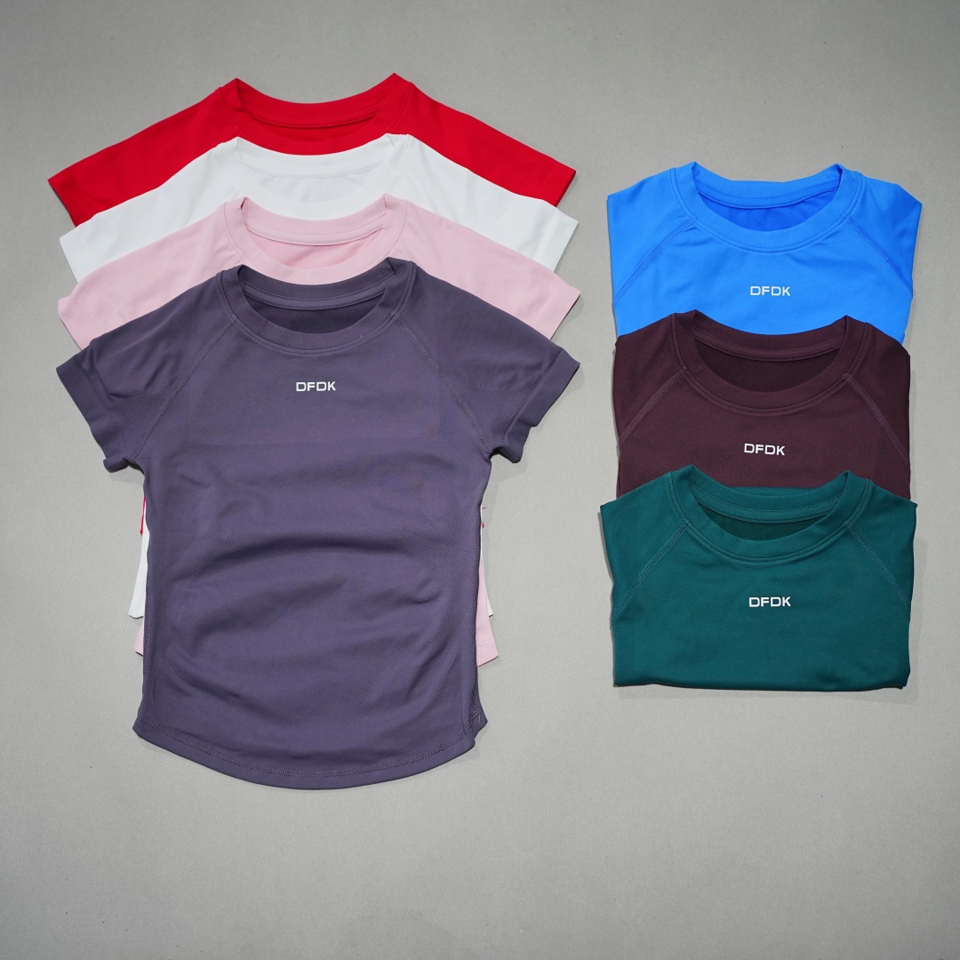 قميص رياضي نسائي مرن وقابل للت - مراجعة Summer Gym Clothing وسعره