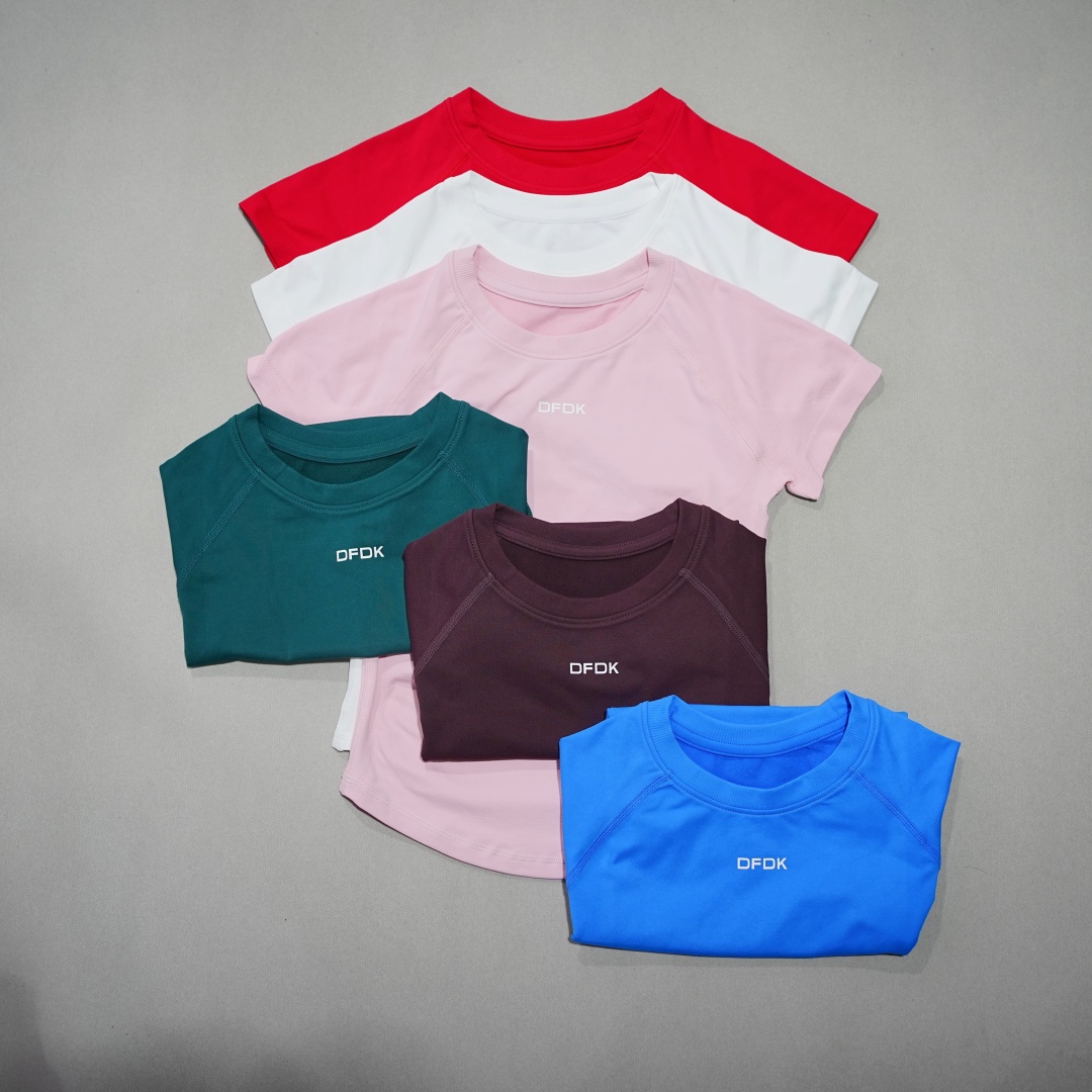 قميص رياضي نسائي مرن وقابل للت - مراجعة Summer Gym Clothing وسعره