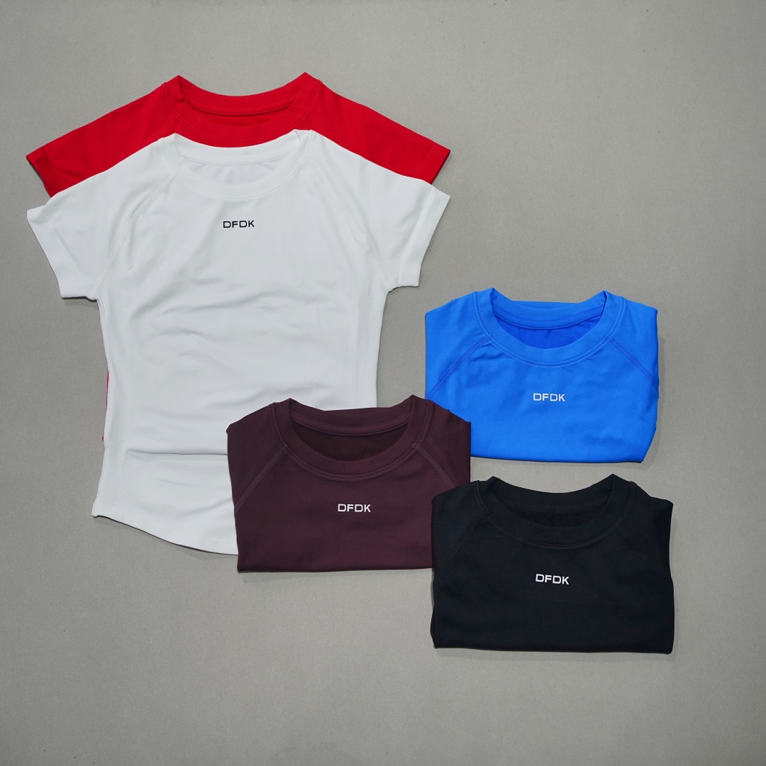 قميص رياضي نسائي مرن وقابل للت - مراجعة Summer Gym Clothing وسعره