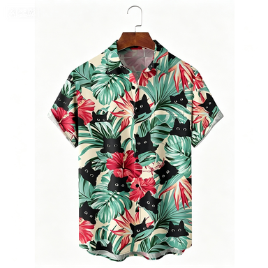 قميص هاواي عصري بنقشة زهور للع - مراجعة Summer Clothing Holiday وسعره