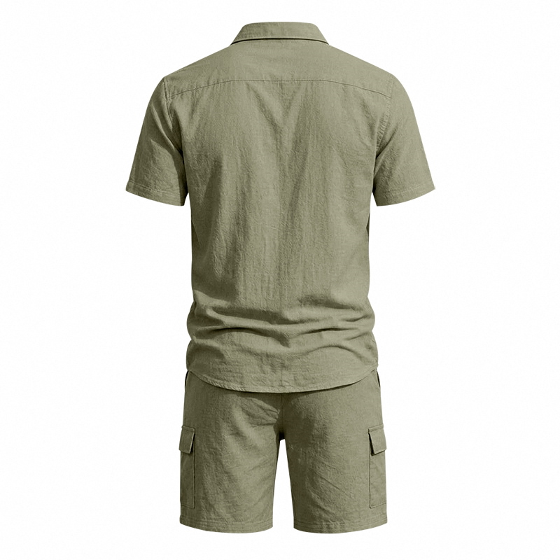 طقم صيفي أمريكي للرجال من قطعت - مراجعة Summer Outdoor Clothing وسعره